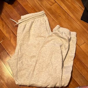 h&m heather gray joggers